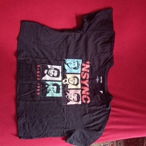 Old navy NSYNS  Half Shirt sz XL